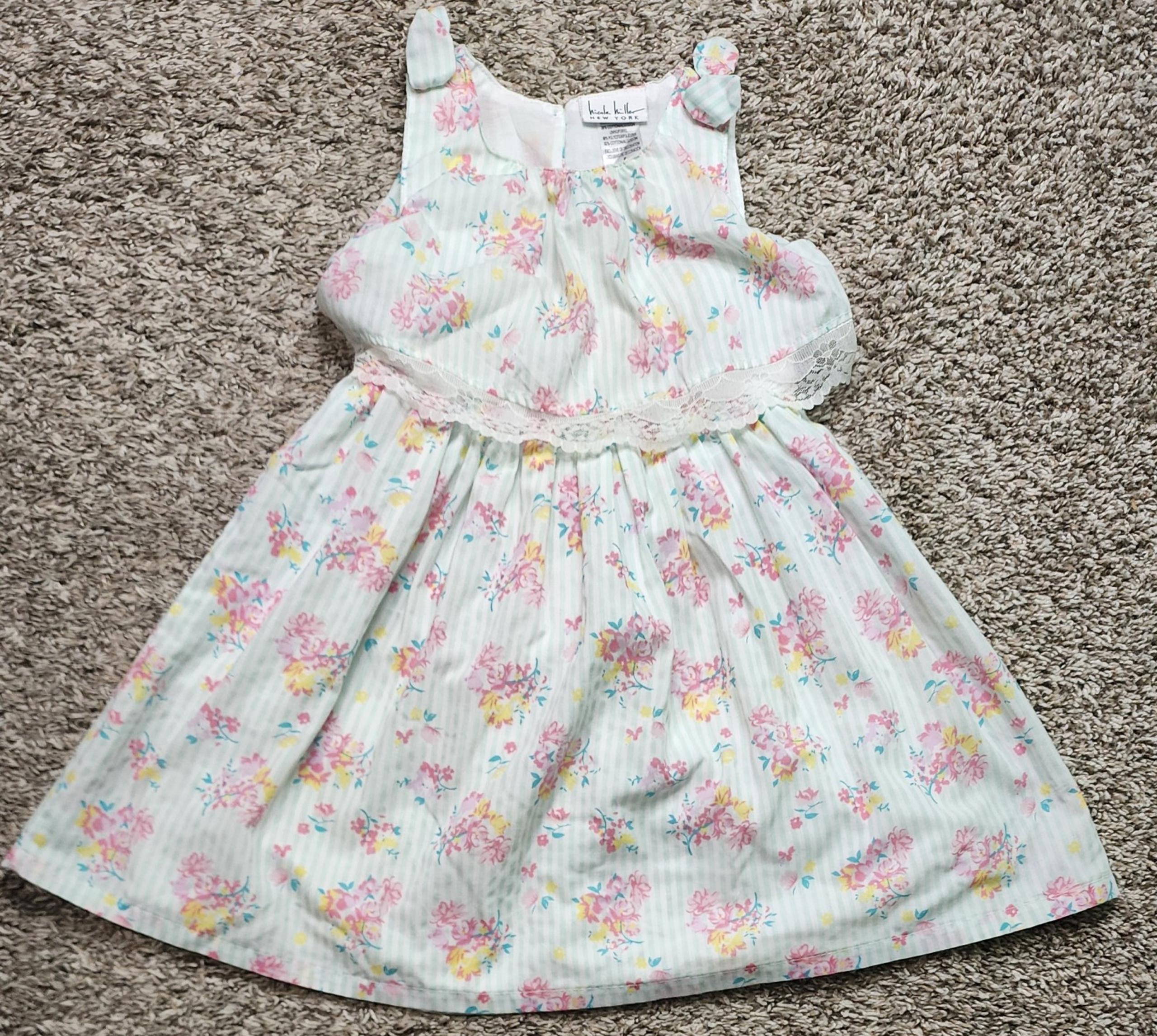 Nicole Miller New York Girl Floral Dress Size:5
