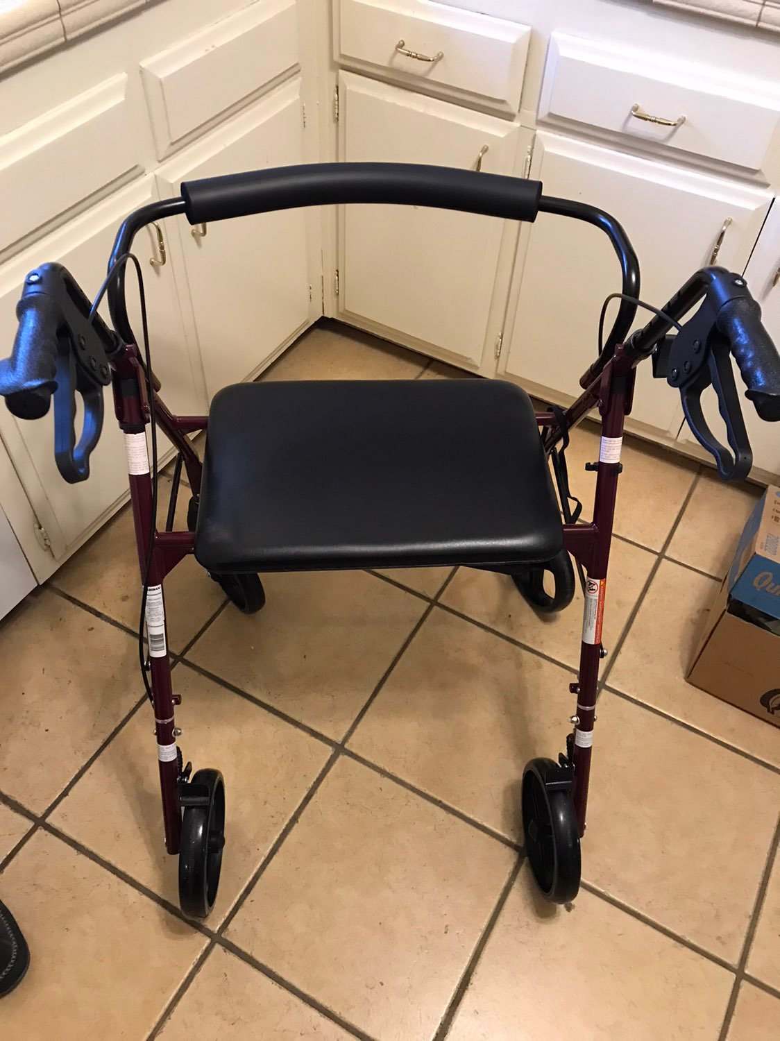 Guardian Bariatric Rollator Heavy Duty Walker
