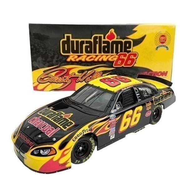 NEW NASCAR Action 2004 Duraflame Racing 66 Rust Wallace