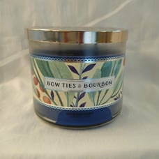 Bath & Body Works BOWTIES & BOURBON 3 Wick Candle (Original)