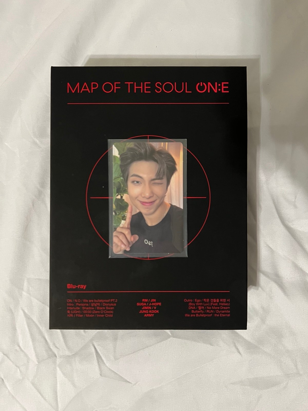 BTS MAP OF THE SOUL ON:E BLU-RAY