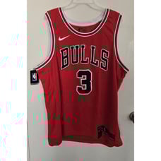 Nike Authentic Chicago Bulls Icon Edition Dwyane Wade Nba Jersey Size 56 XXL NWT