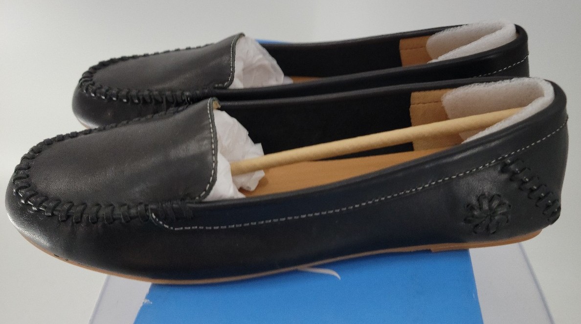 Jack RogersMillie Leather Moccasin Loafers  NeW