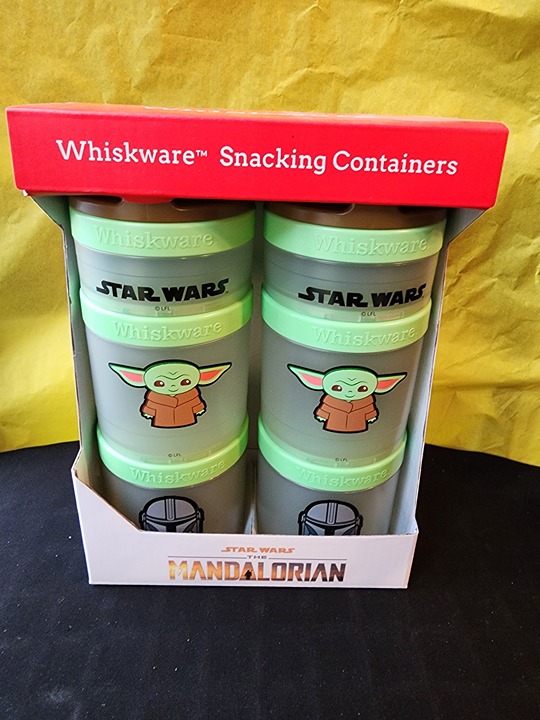 Whiskware Snacking Containers Mandalorian Combo Pack
