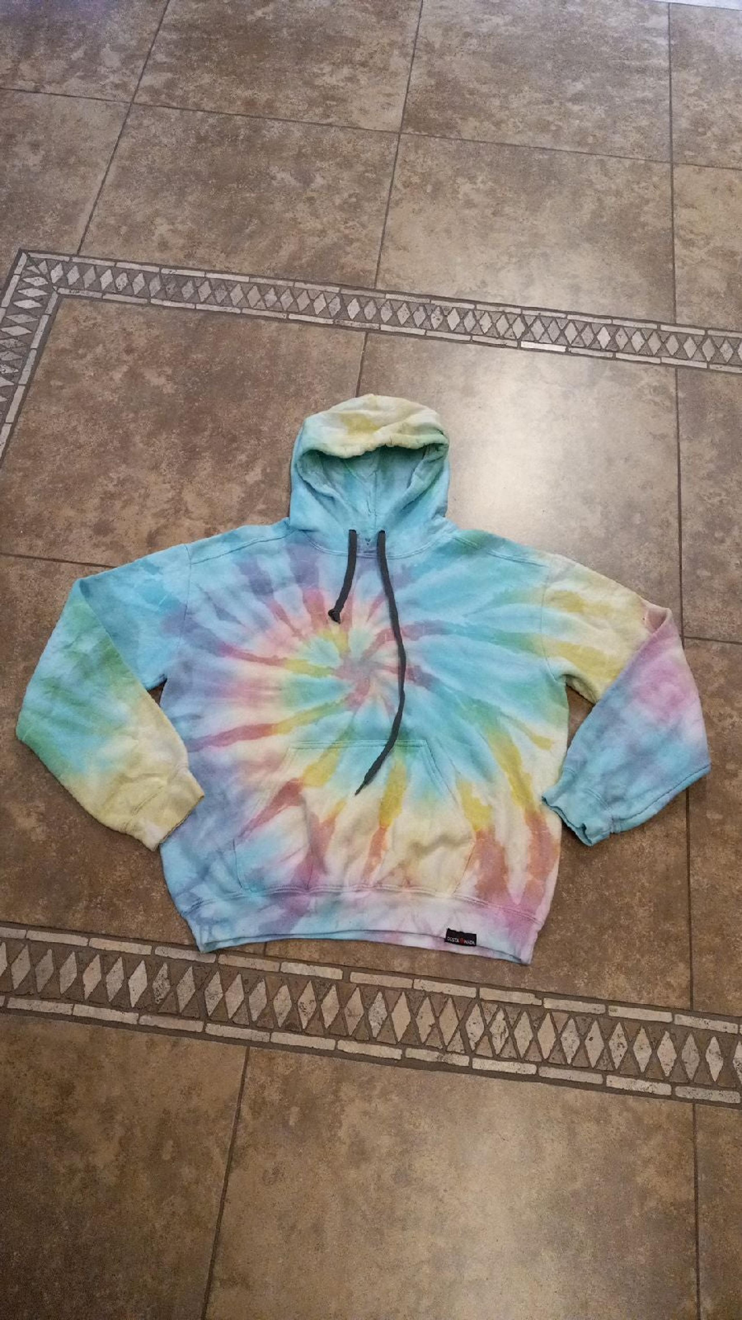 Gildan Tie dye pullover hoodie women  Size M