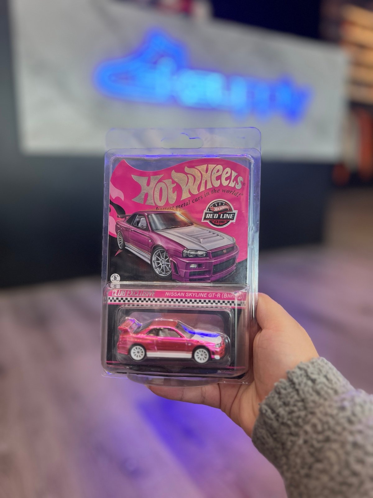 Hot Wheels RLC Exclusive Nissan Skyline GTR Pink BRAND NEW