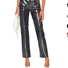 Agolde leather pants
