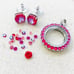 Origami Owl Royal Red Set