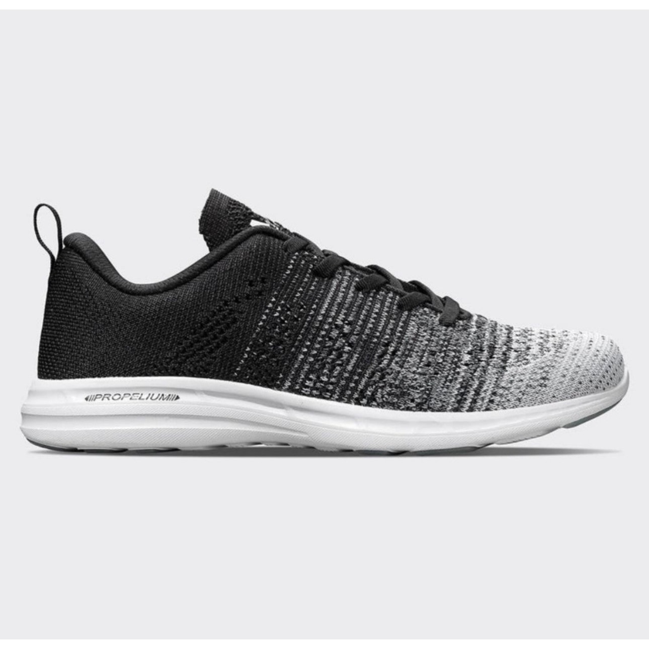 APL Women's Techloom Pro Sneakers in Heather Gray Black Melange Size 9