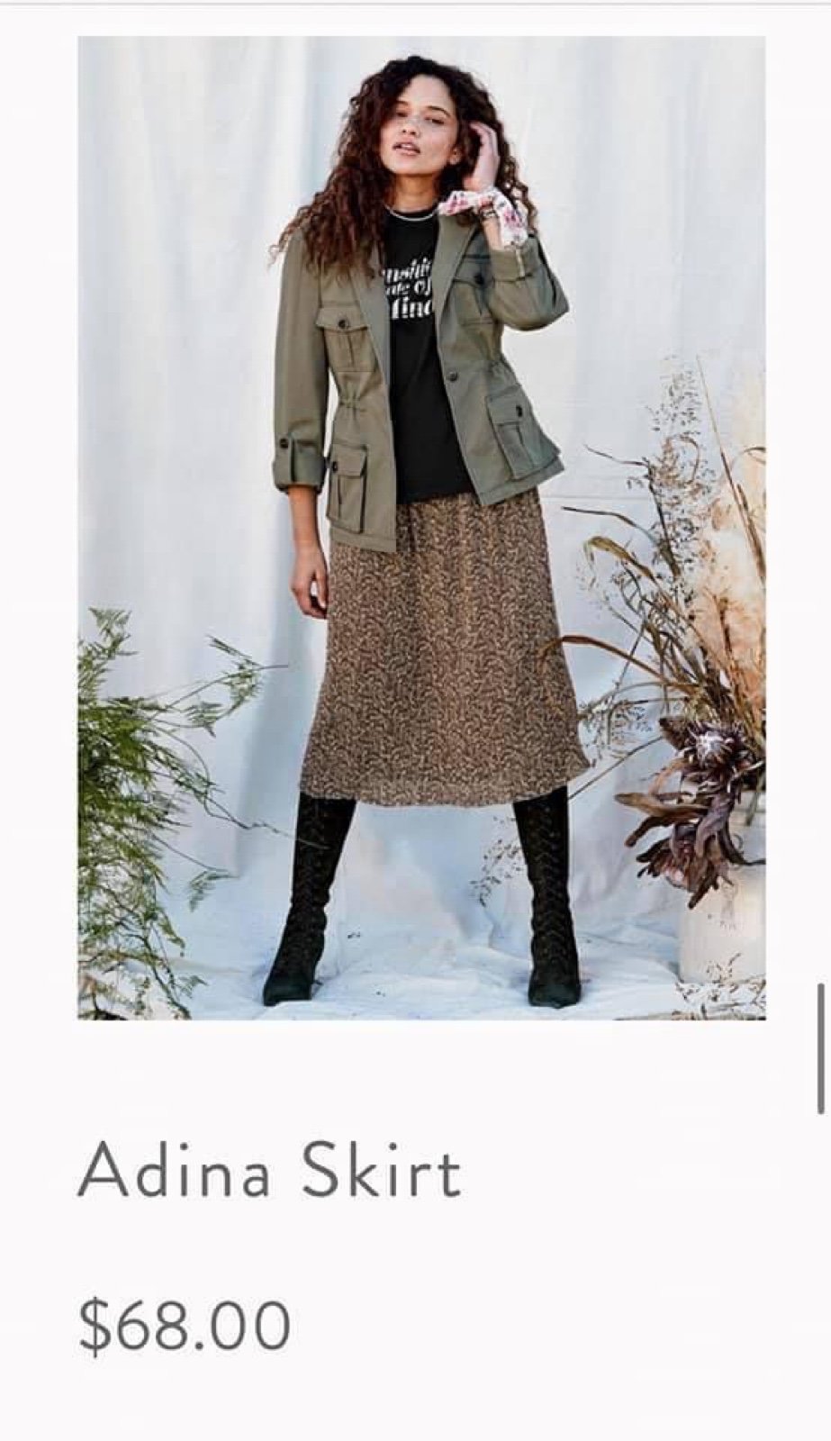 Good Hart Adina Skirt M NWT Matilda Jane