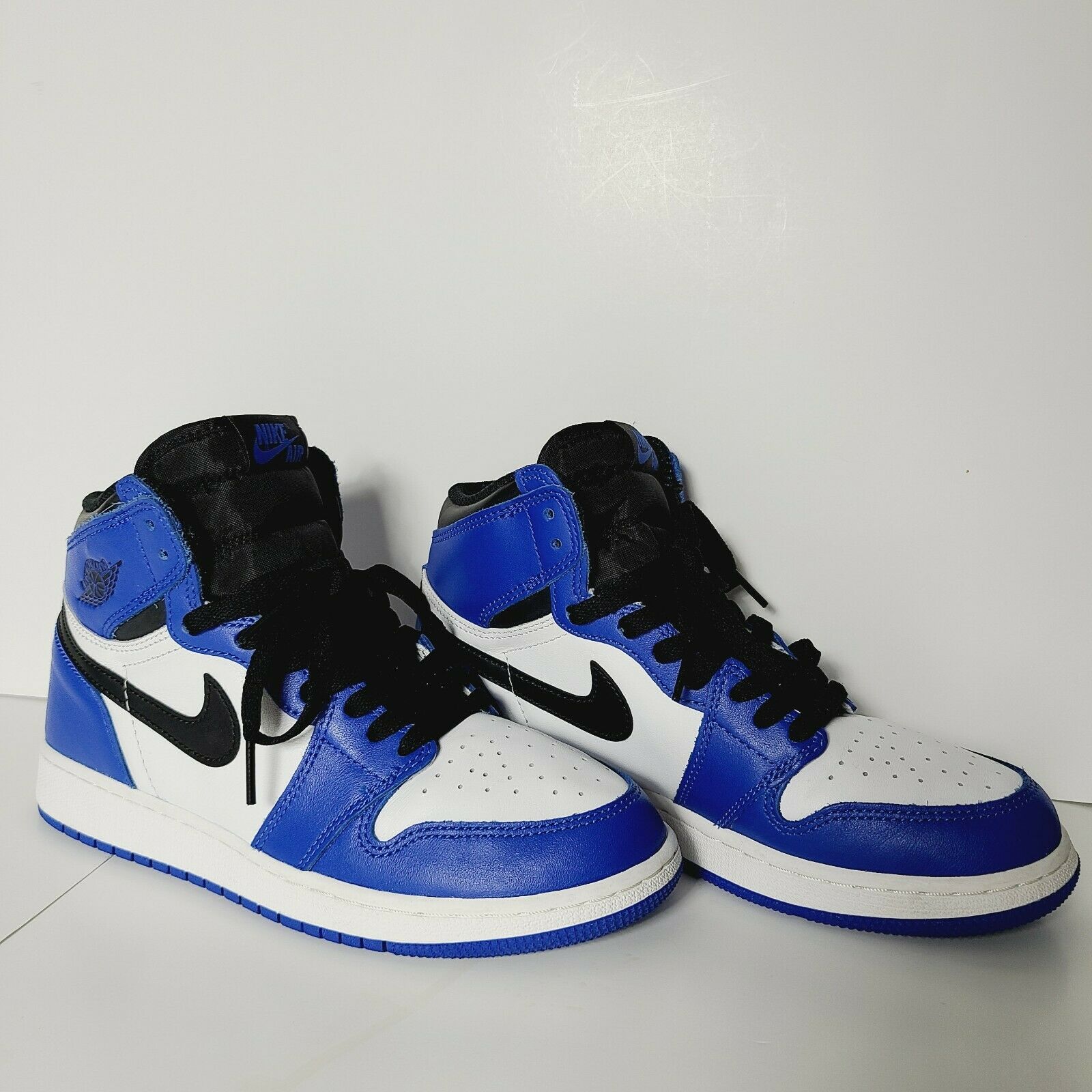 Jordan Retro 1 High Game Royal 2018 Size 6.5Y GS Royal Black White 575441-403