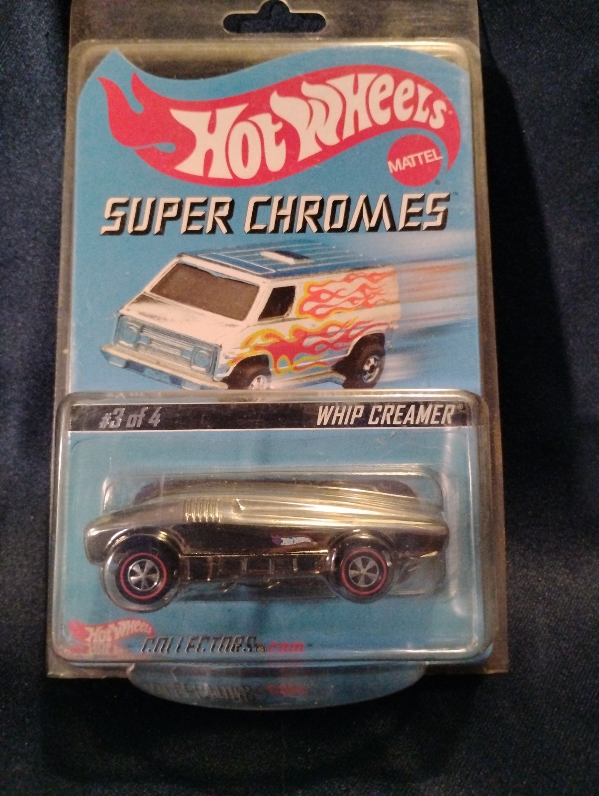 HOT WHEELS REDLINE CLUB 2003 SUPER CHROMES WHIP CREAMER.