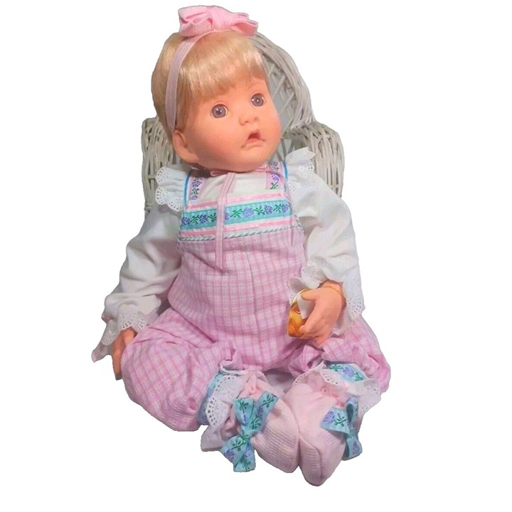 RARE Effanbee Durable Doll BABY ALICE 21 Life Like Vinyl & Cloth Baby Doll V730