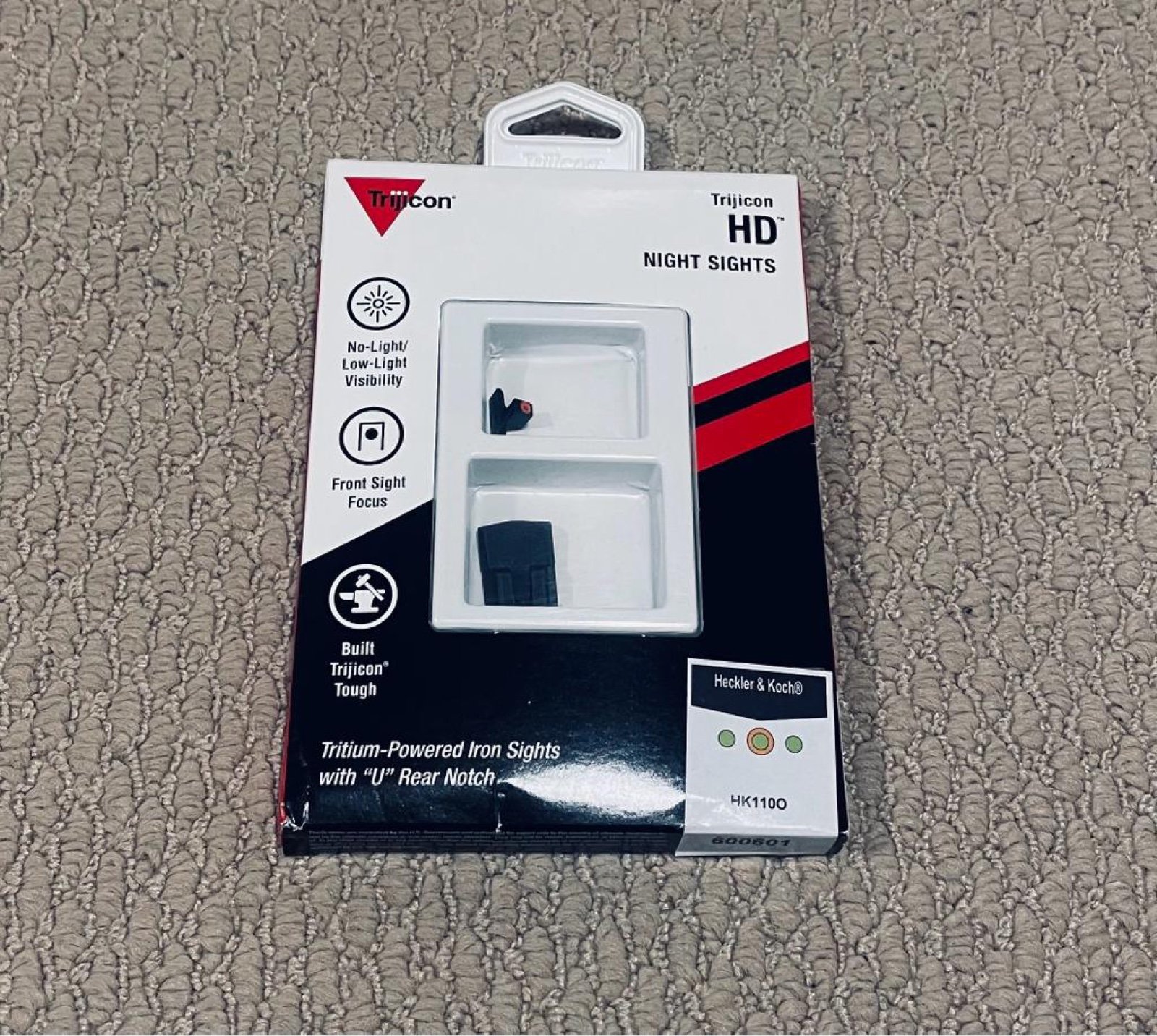 Trijicon HD night sights for H&K VP9 (non OR).