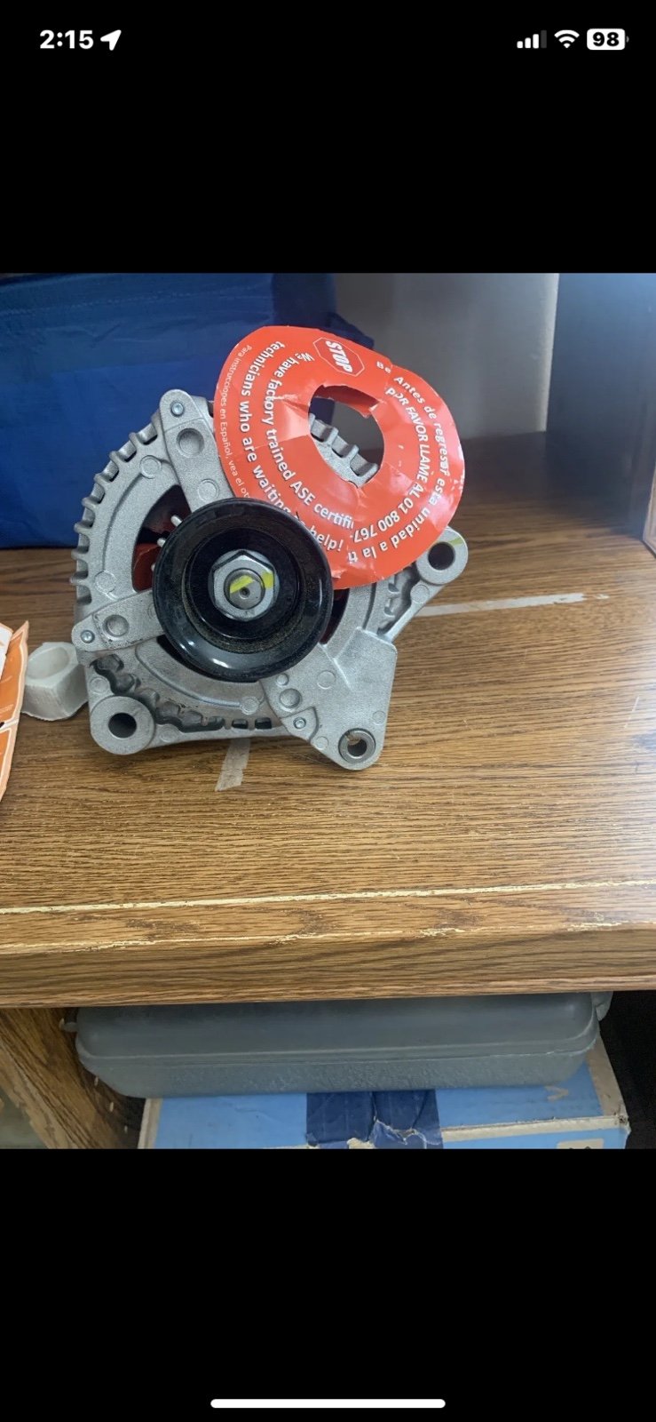 2003 Toyota 4Runner alternator