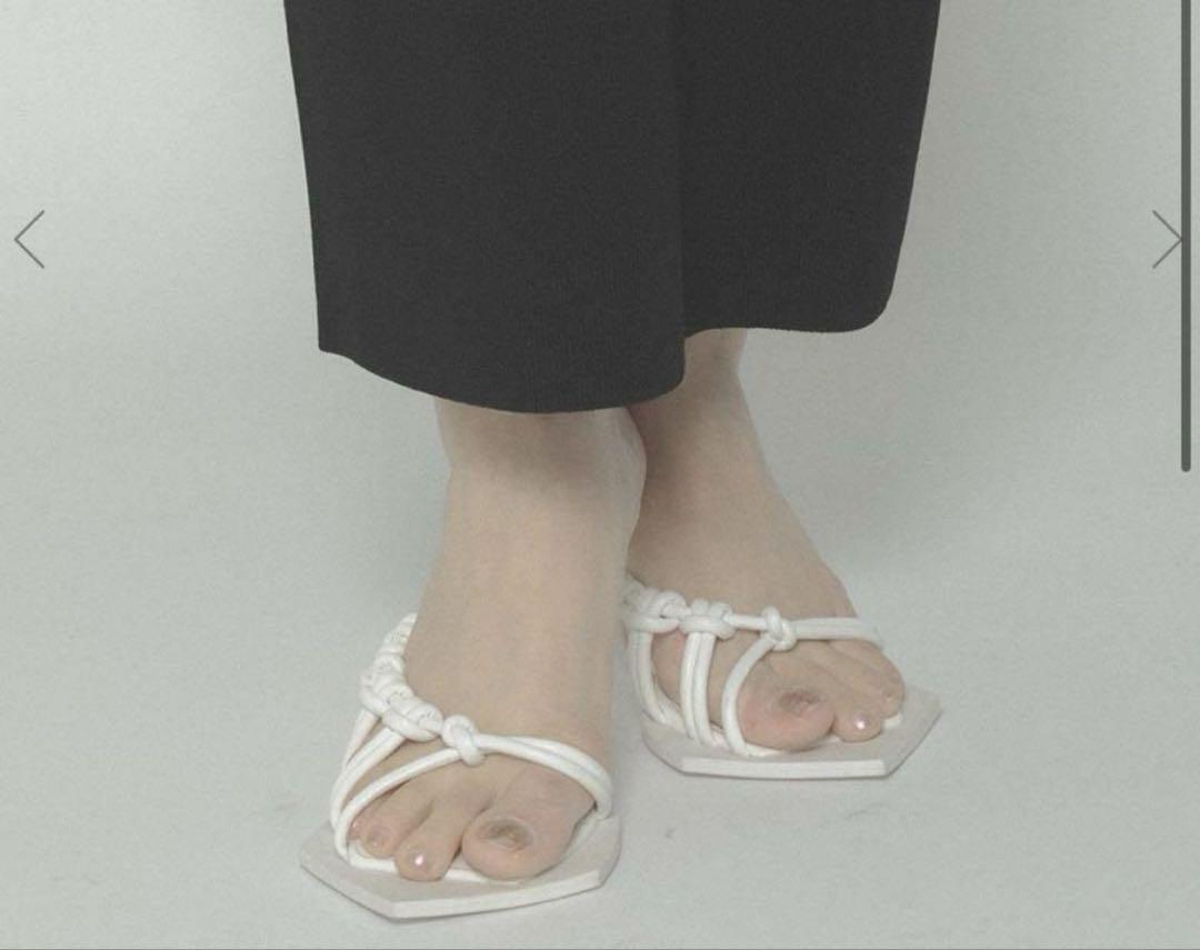 訳あり商品 Melt the Lady Tie Wrap Mule Sandals 靴