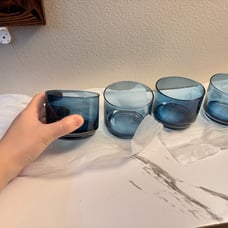 Green Lenox Tuscany Classics Stackable Short Glasses, 4 pc
