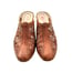 Pikolinos Womens 36 5 Brown Floral Cutout Leather Mules Slides Heels Shoes Spain