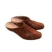Pikolinos Womens 36 5 Brown Floral Cutout Leather Mules Slides Heels Shoes Spain