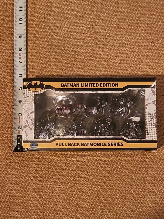 Batman Limited Edition Pull Back Batmobile Series