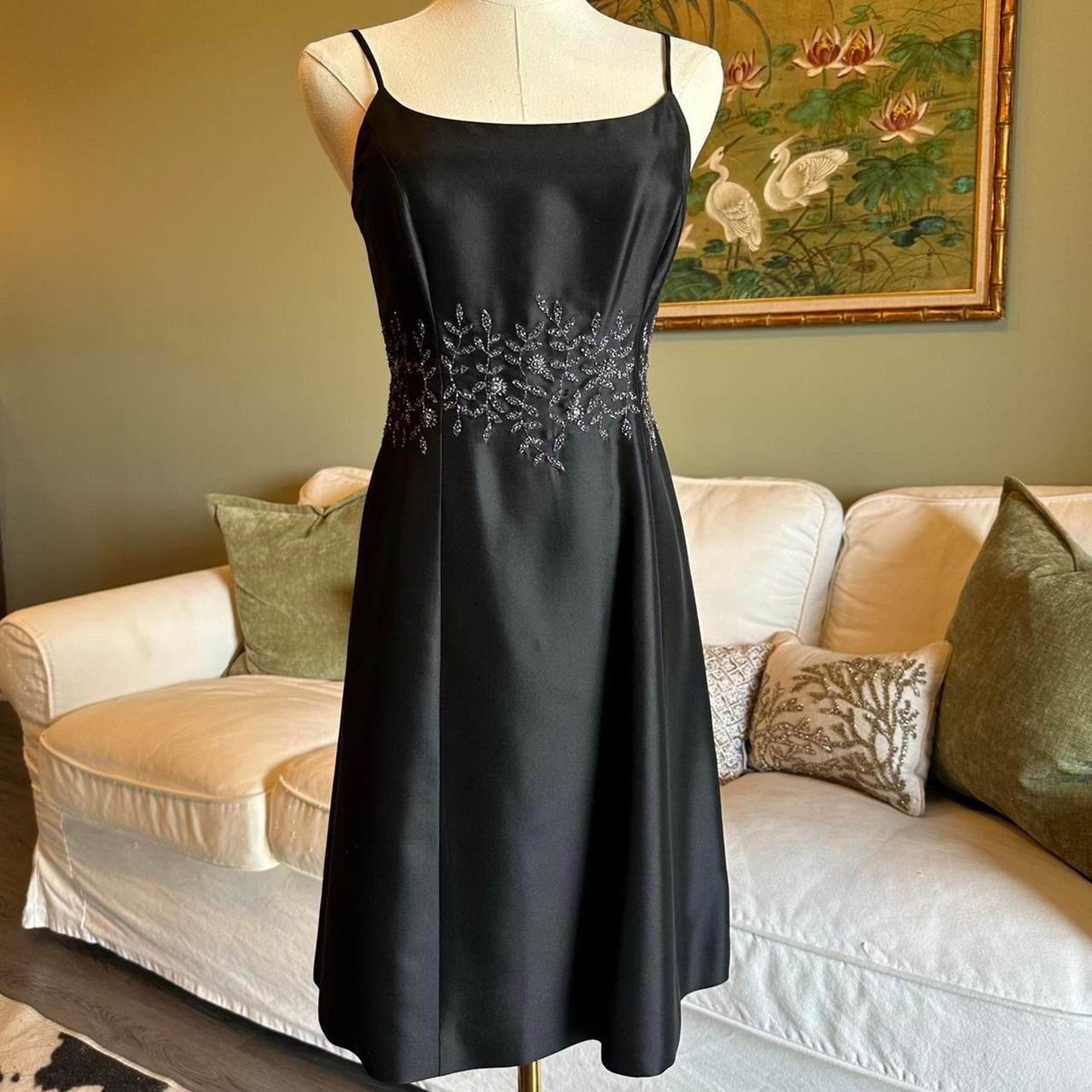 Ann Taylor Embellished waist cocktail dress