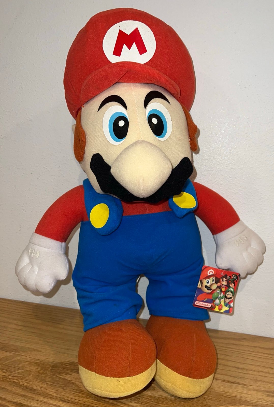 Vintage Nintendo Super Mario Kellytoy Plush 21” 2003