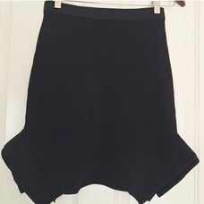 Jonathan Simkhai Black midi skirt size S