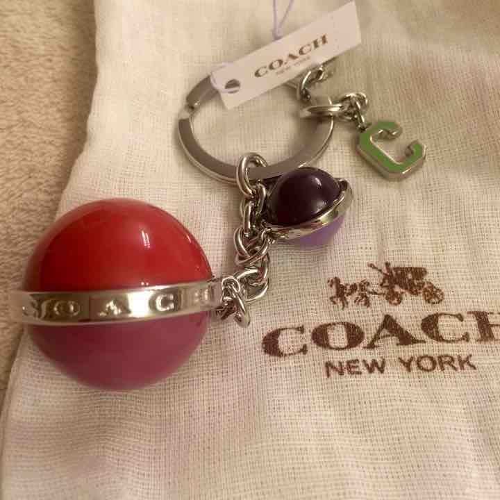 NWT Coach Keyfob