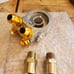 Oil filter sandwich plate