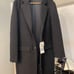 Black Wool blend coat