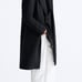 Black Wool blend coat