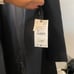 Black Wool blend coat