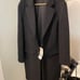 Black Wool blend coat