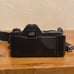 Canon t50 35mm film camera with two attachable lenses with bag