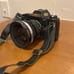 Canon t50 35mm film camera with two attachable lenses with bag