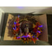 13 Dia Fall Autumn Harvest Thanksgiving Fiber Optic Door Wall Hanging Wreath