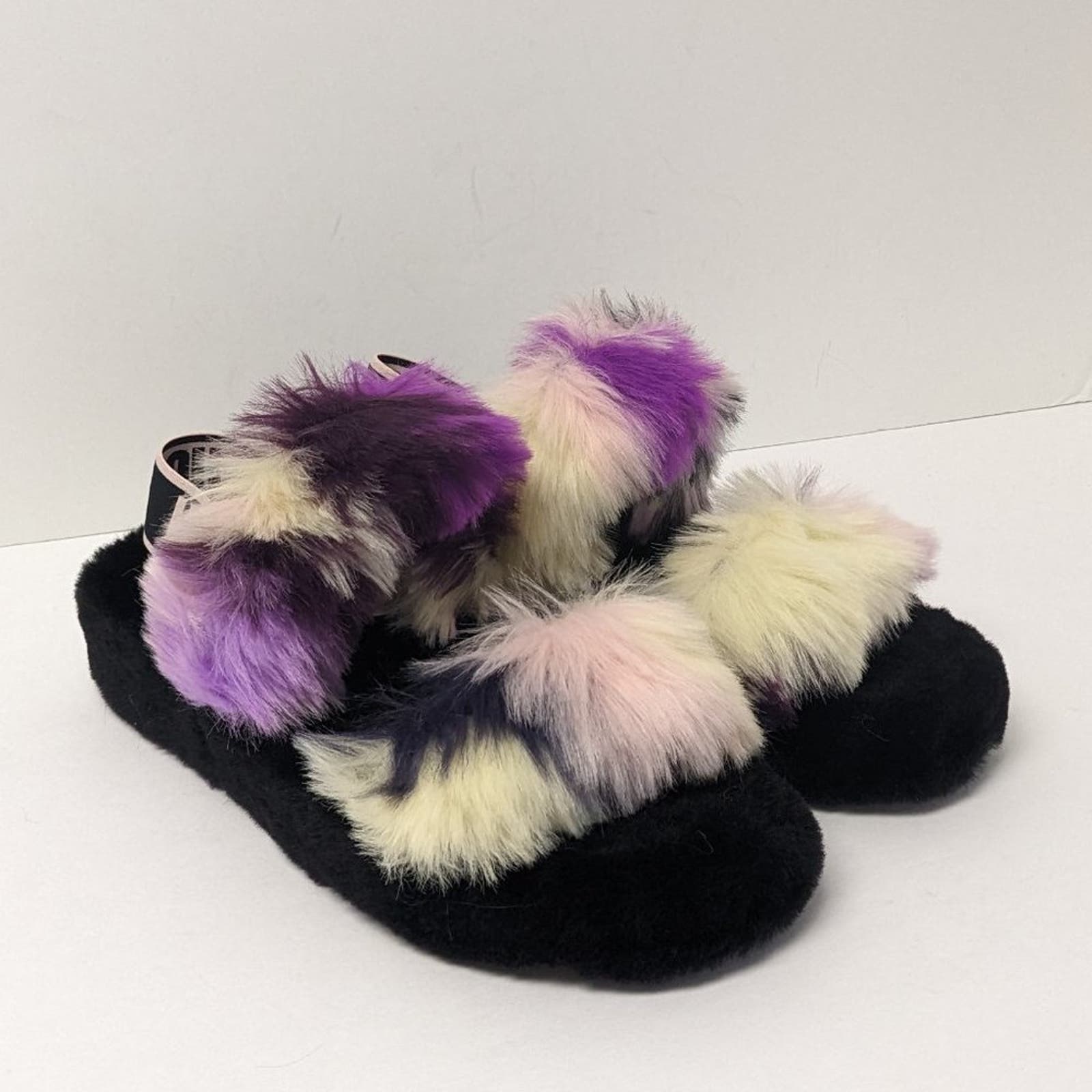 UGG Oh Yeah Fur Sandals, Multi, Women's 9 M