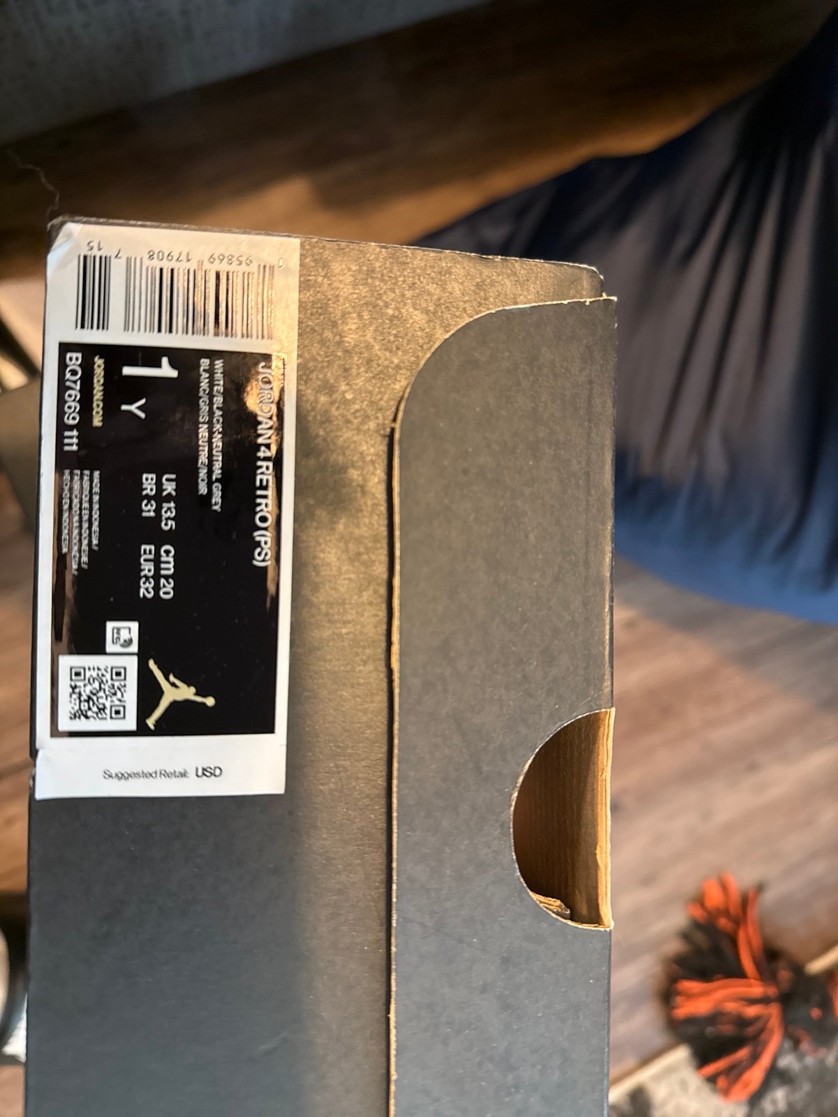 Jordan kids 4 retro