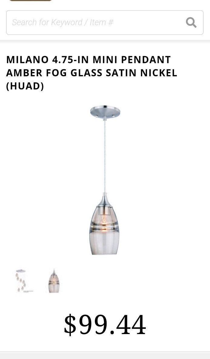 Modern Pendant light