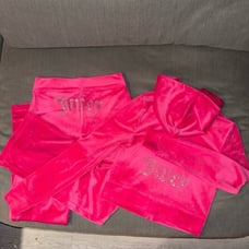 Juicy Couture Velour Tracksuit BLING
