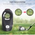 Zeronic Golf Rangefinder, Laser Golf Range Finder 1200 Yards with Slope, 7X Magn