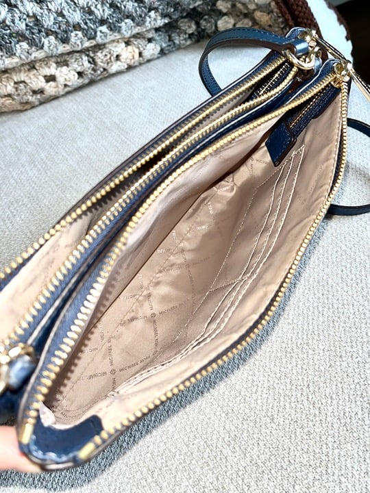michael michael kors adele leather crossbody