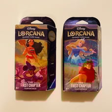 Disney Lorcana: The First Chapter TCG Starter Decks Set of 2