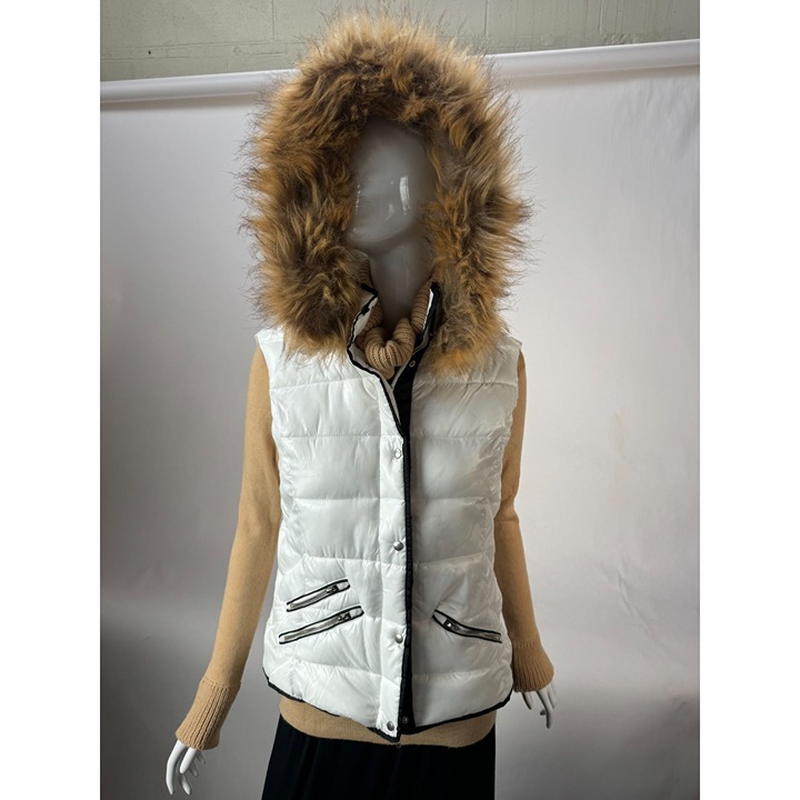 Love Token Faux Fur Vests Mercari