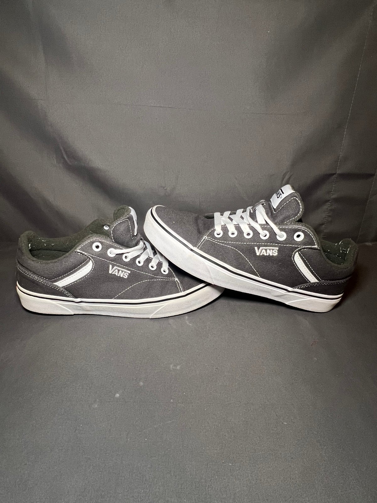 Vans Seldan Grey Skater Shoes Mens Size 9