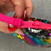 Ty Owen the Owl Flippables Reversible Sequin Rainbow Backpack & Wristlet Set