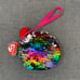 Ty Owen the Owl Flippables Reversible Sequin Rainbow Backpack & Wristlet Set
