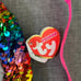 Ty Owen the Owl Flippables Reversible Sequin Rainbow Backpack & Wristlet Set
