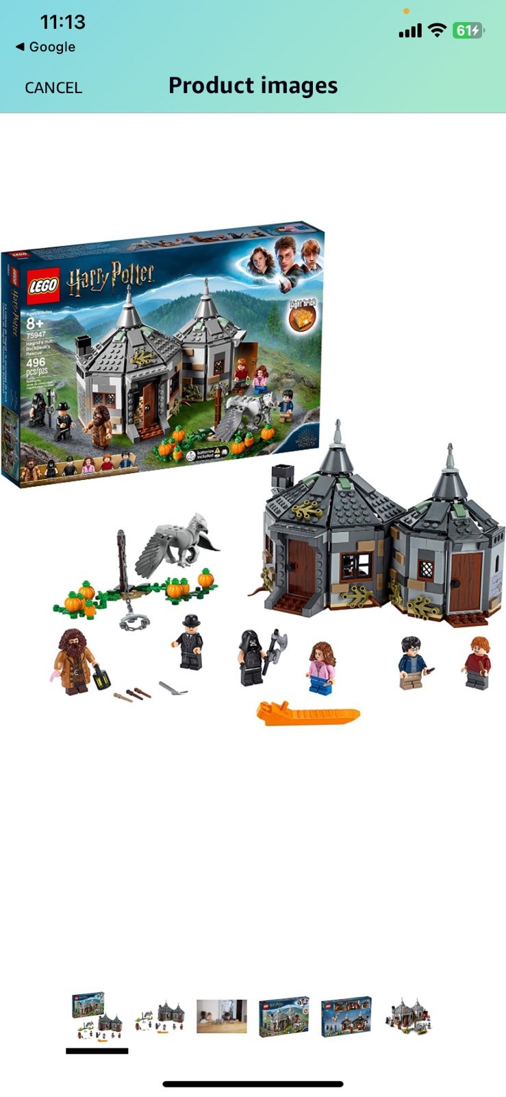 hagrids hut lego