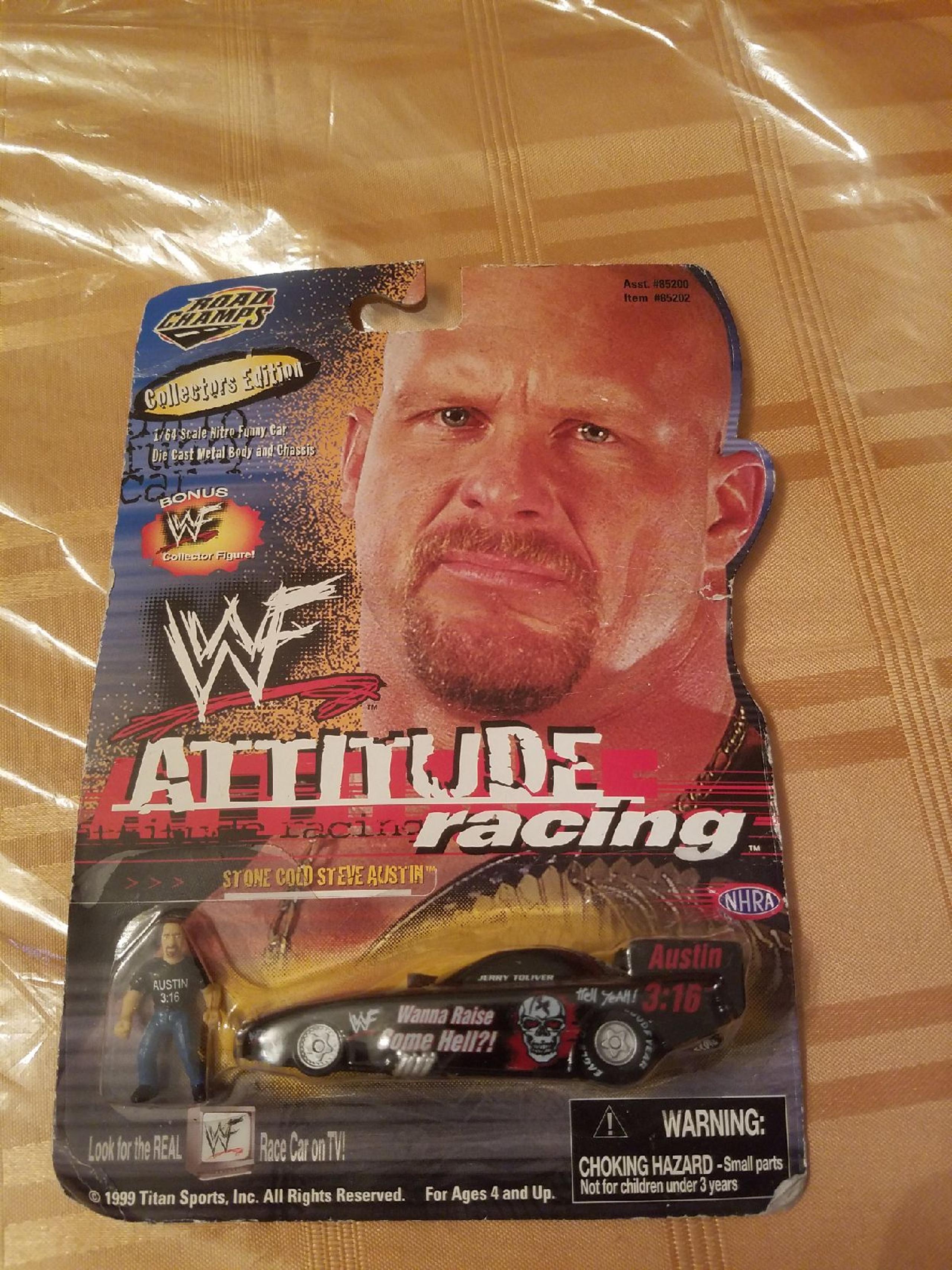 Stone Cold Steve Austin Die Cast Car New